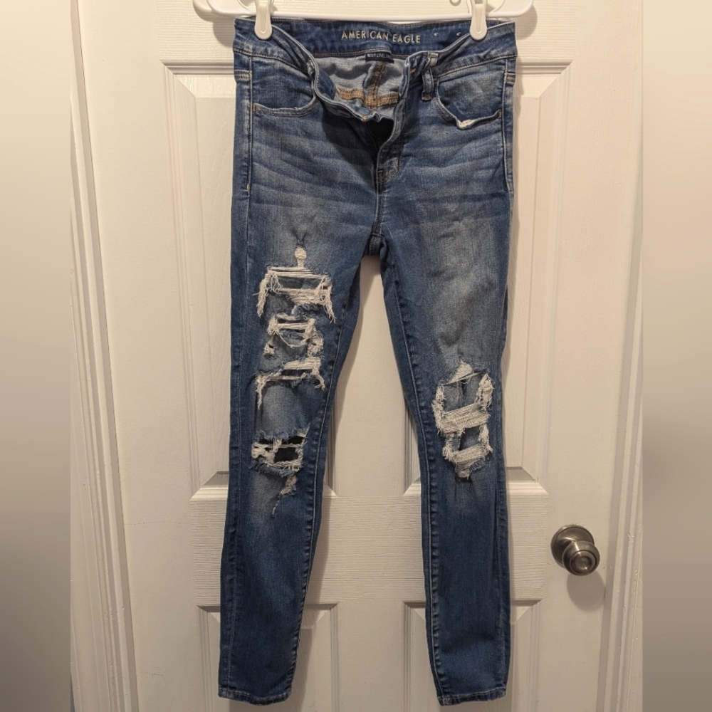 Distressed Jeans
